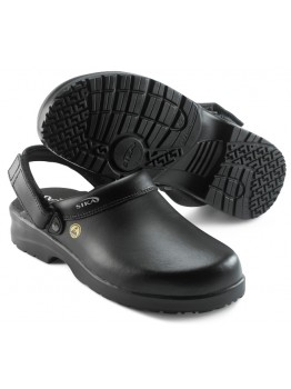 SIKA 19467 Fusion Clog Arbejdstræsko Sort 